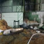 Bombeiros controlam princípio de incêndio em empresa de Juína