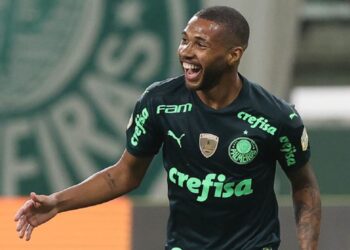 CRB leva a melhor sob o Palmeiras no Allianz Parque. Créditos: Reprodução Twitter