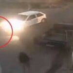 Veja vídeo: Criança é atingida e arrastada por carro em VG