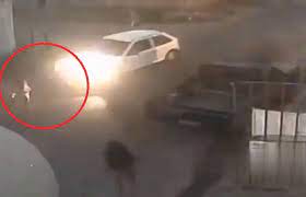 Veja vídeo: Criança é atingida e arrastada por carro em VG