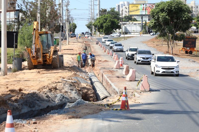 Obras iniciam na Avenida República do Líbano em Cuiabá