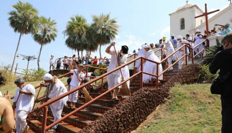 Tradicional lavagem das escadarias do Rosário será realizada no próximo sábado, 25