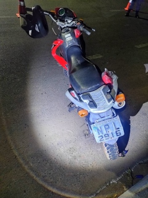 Motocicleta furtada de vigia é localizada pela PM