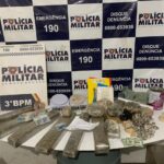 Jovem com diversos tabletes de maconha e cocaína enterrados em terreno baldio é preso em Cuiabá