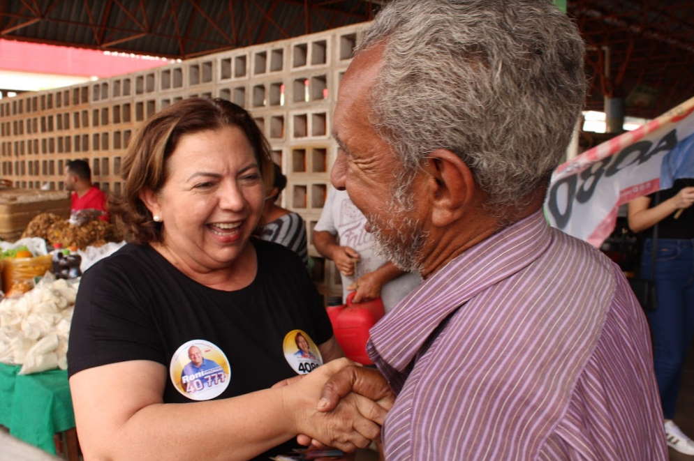 Dona Neuma intensifica campanha com foco no voto dos indecisos