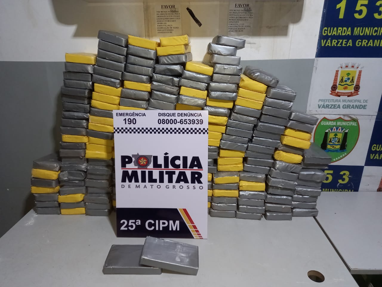 Operação Sonora aprrende 200 tabletes de cocaína em VG